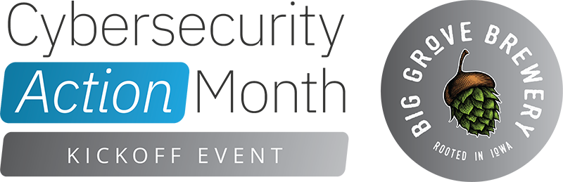 Cybersecurity Action Month Kickoff Event Logo